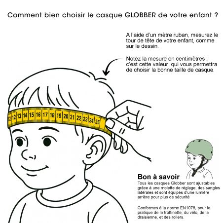 Casque vélo ou trottinette pour bébé de Globber