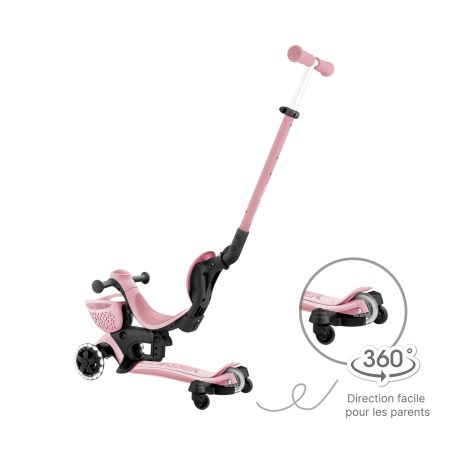 Trottinette évolutive GO•UP BABY LIGHTS 360