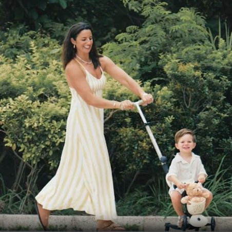Globber GO UP 360 – Trottinette évolutive 3 roues avec siège pour bébé