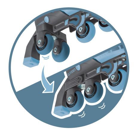 Rollers évolutifs 2EN1 Taille XS/S