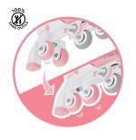 Rollers évolutifs 2EN1Taille S/M