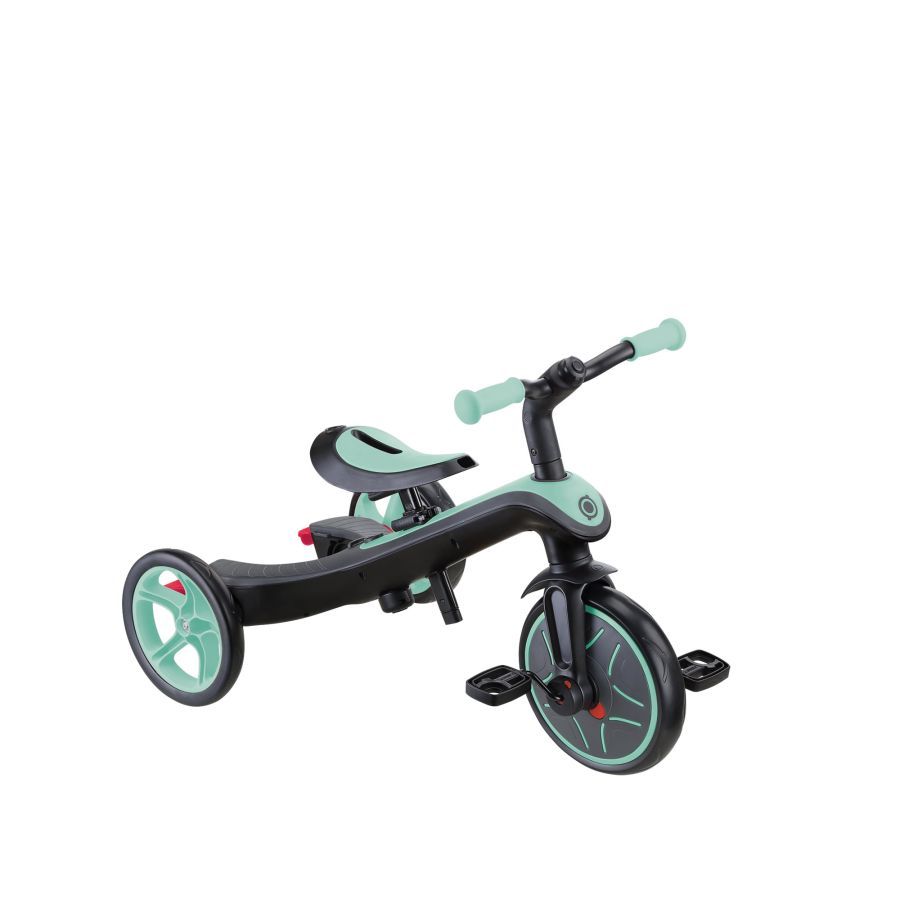 GLOBBER Tricycle Explorer 4EN1 de 10 mois à ans Couleur menthe