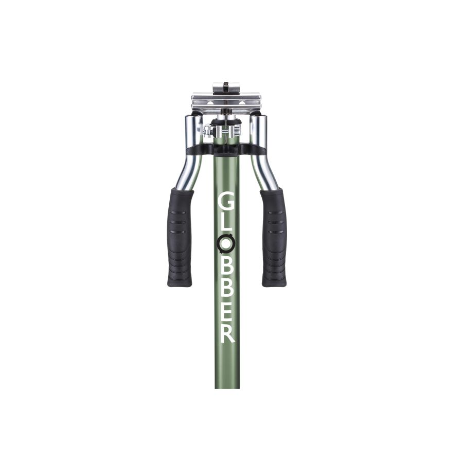 GLOBBER Flow Element Trottinette 2 Roues – Aluminium, Pliable, Guidon 4 Positions (80-95 Cm), Roues 125 Mm, Poids Max 100 Kg, Dès 5 Ans
