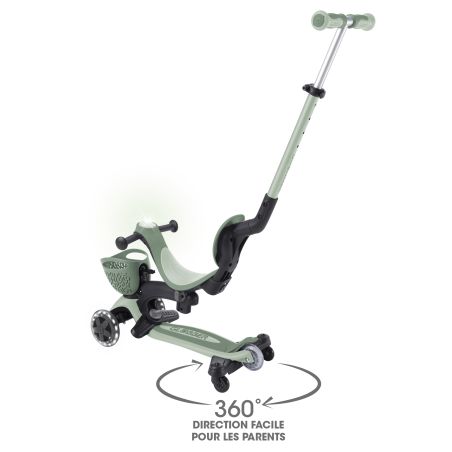 Module 360 GLOBBER, Trottinette 3 roues évolutive Globber ultra équipée