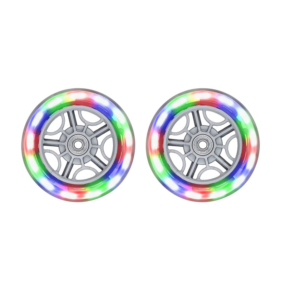 Set roues lumineuses pour trottinette GLOBBER Set roues lumineuses pour trottinette GLOBBER