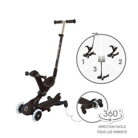 Trottinette évolutive GO•UP DELUXE LIGHTS 360