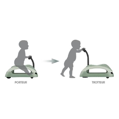 Porteur évolutif WALK N’ ROLL ECO pour bébé