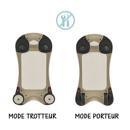 Porteur évolutif WALK N’ ROLL ECO pour bébé