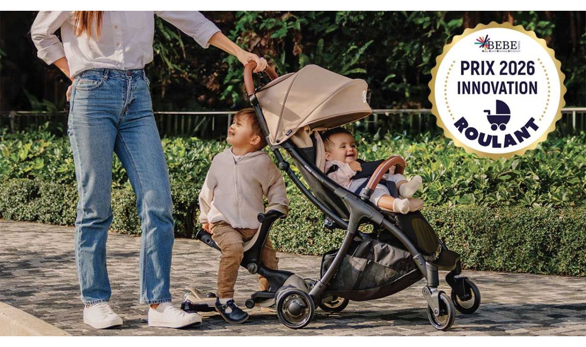 Poussette STROLL•LITE, compacte et innovante