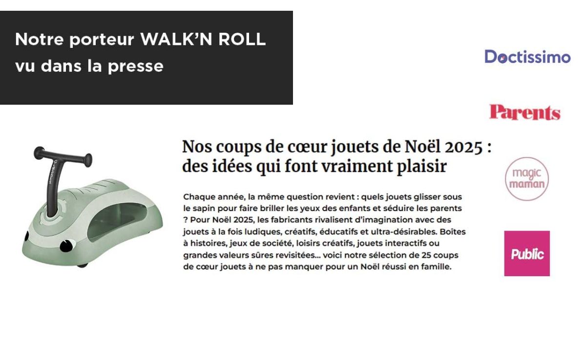Notre Walk'n Roll vu dans la presse